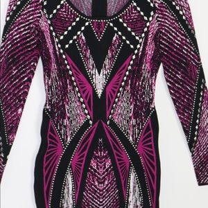 Guess  Bodycon Dress in Purple - Sz S